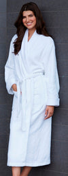 Diamond Weave Shimmer Lined Bathrobe