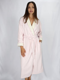 Microfiber Shimmer Lined Bathrobe